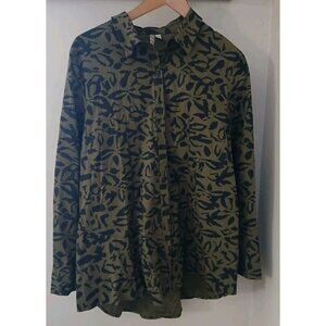 Comfy USA Cathrine Button Down Tunic Top